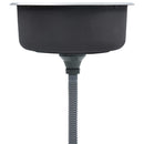 vidaXL rozsdamentes acél mosogatótálca szűrővel és bűzelzáróval