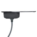 vidaXL rozsdamentes acél mosogatótálca szűrővel és bűzelzáróval