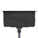 vidaXL kézzel készített rozsdamentes acél konyhai mosogató