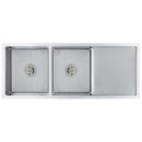 vidaXL kézzel készített rozsdamentes acél konyhai mosogató