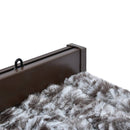 vidaXL barna és bézs zsenília rovarfüggöny 56 x 185 cm