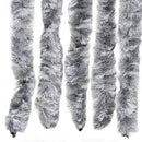 vidaXL fehér és szürke zsenília rovarfüggöny 56 x 185 cm