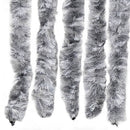 vidaXL fehér és szürke zsenília rovarfüggöny 90 x 220 cm