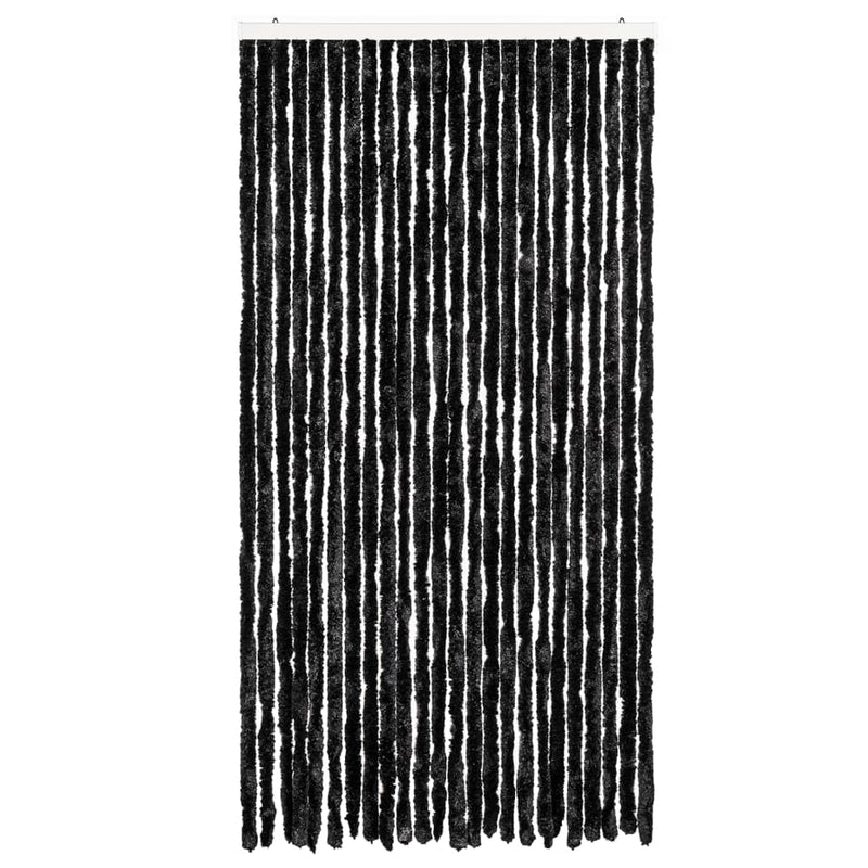 vidaXL antracitszürke zsenília rovarfüggöny 100 x 220 cm