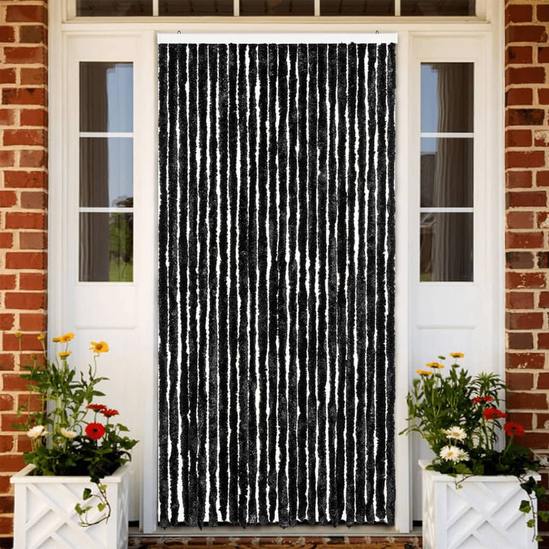 vidaXL antracitszürke zsenília rovarfüggöny 100 x 220 cm
