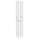 vidaXL 3 darab horganyzott acél gabion kosár 25 x 25 x 197 cm