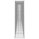 vidaXL horganyzott acél gabion fal fedéllel 600 x 50 x 200 cm