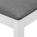 vidaXL 3-részes fehér MDF étkezőgarnitúra