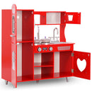 vidaXL piros MDF játékkonyha 84 x 31 x 89 cm