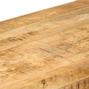 vidaXL tömör mangófa tálalóasztal 110 x 30 x 76 cm