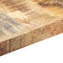 vidaXL tömör mangófa étkezőasztal 180 x 90 x 76 cm