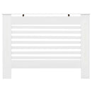 vidaXL fehér MDF radiátorburkolat 112 x 19 x 81,5 cm