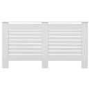 vidaXL fehér MDF radiátorburkolat 152 x 19 x 81,5 cm