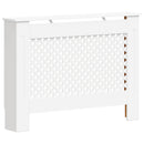 vidaXL fehér MDF radiátorburkolat 112 x 19 x 81,5 cm