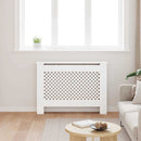 vidaXL fehér MDF radiátorburkolat 112 x 19 x 81,5 cm