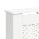vidaXL fehér MDF radiátorburkolat 112 x 19 x 81,5 cm