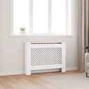 vidaXL fehér MDF radiátorburkolat 112 x 19 x 81,5 cm