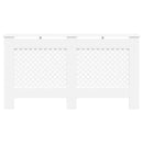 vidaXL fehér MDF radiátorburkolat 152 x 19 x 81,5 cm