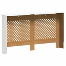 vidaXL fehér MDF radiátorburkolat 152 x 19 x 81,5 cm