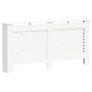 vidaXL fehér MDF radiátorburkolat 172 x 19 x 81,5 cm