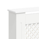 vidaXL fehér MDF radiátorburkolat 172 x 19 x 81,5 cm