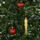 vidaXL zöld havazó karácsonyfa ernyő alakú talppal 190 cm