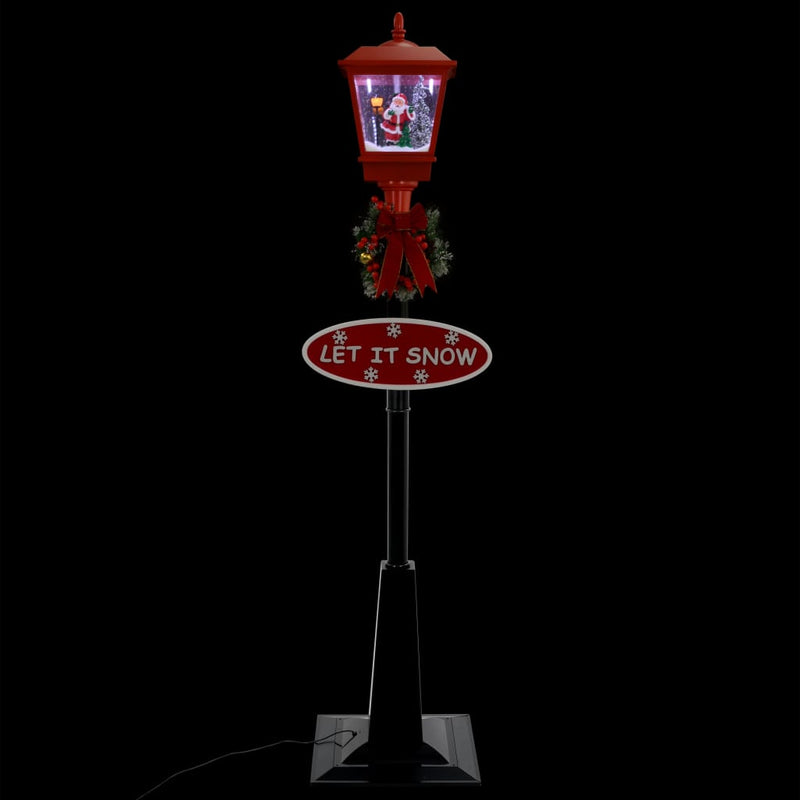 vidaXL karácsonyi utcai lámpa Mikulással LED 180 cm