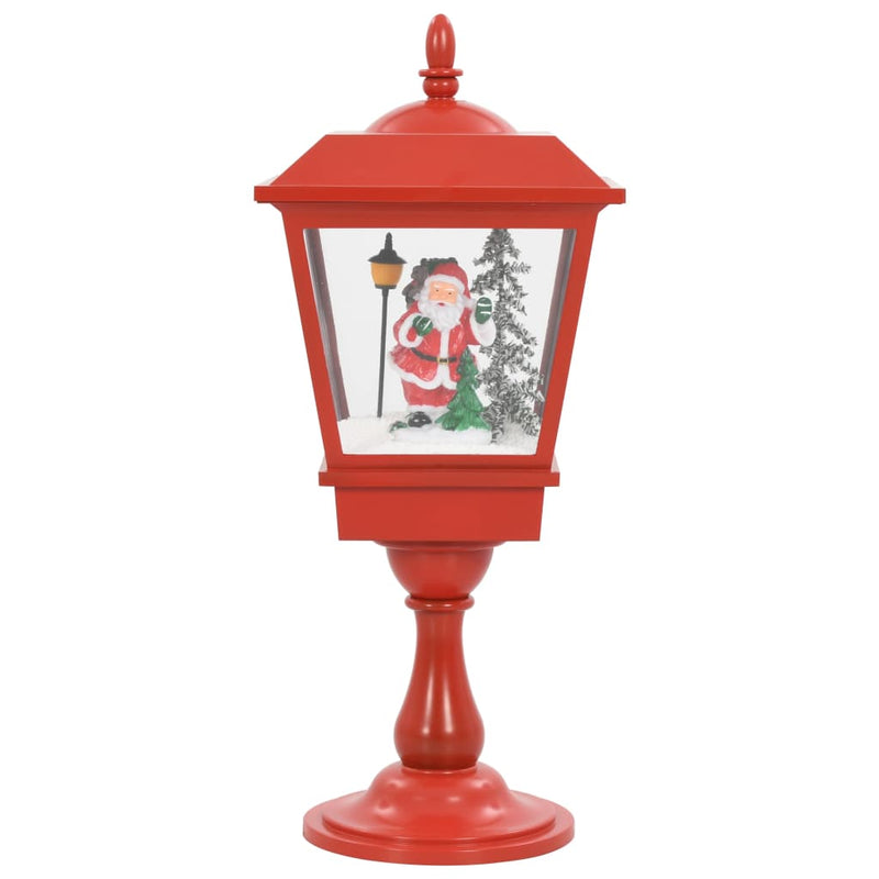 vidaXL karácsonyi talpas lámpa Mikulással 64 cm LED