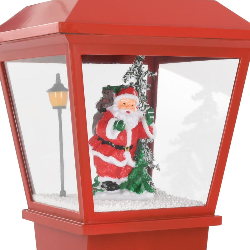 vidaXL karácsonyi talpas lámpa Mikulással 64 cm LED
