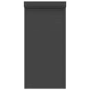 vidaXL Roló Antracit 100 x 210 cm Alumínium és poliuretán