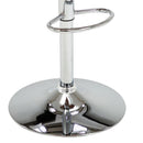 vidaXL szürke hajlított fa és szövet bárszék