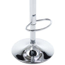 vidaXL 2 db krémszínű műbőr és hajlított fa bárszék