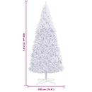 vidaXL fehér műfenyő 400 cm