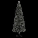 vidaXL száloptikás megvilágított karácsonyfa állvánnyal 240 cm