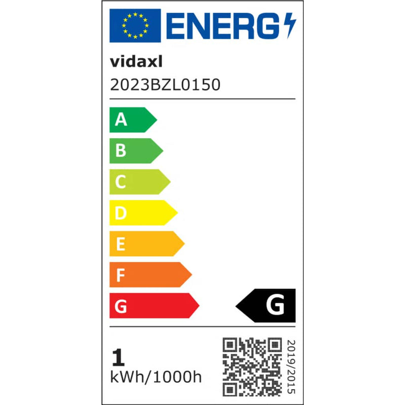 vidaXL fehér karácsonyi füzér LED-es izzókkal 10 m