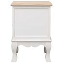 vidaXL császárfa éjjeliszekrény 35 x 30 x 50 cm