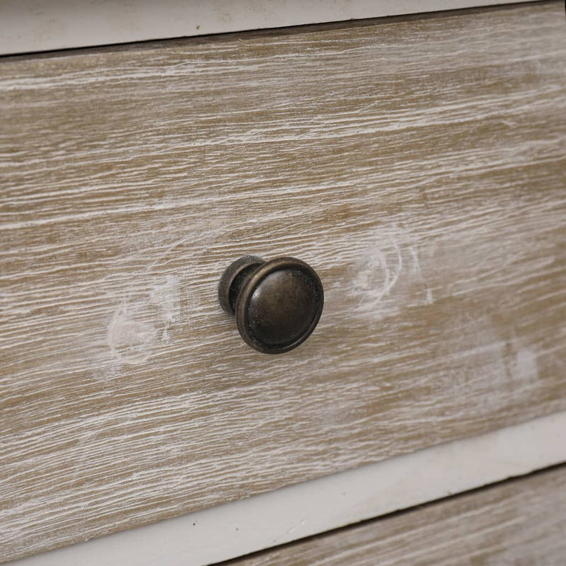 vidaXL császárfa éjjeliszekrény 35 x 30 x 50 cm