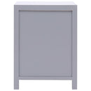vidaXL szürke császárfa éjjeliszekrény 38 x 28 x 52 cm
