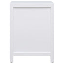vidaXL fehér császárfa éjjeliszekrény 38 x 28 x 52 cm