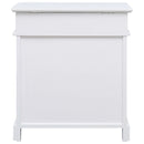 vidaXL fehér császárfa cipőszekrény 50 x 28 x 58 cm