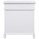 vidaXL fehér császárfa cipőszekrény 50 x 28 x 58 cm