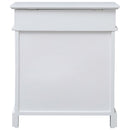 vidaXL fehér császárfa cipőszekrény 50 x 28 x 58 cm
