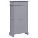 vidaXL szürke császárfa cipősszekrény 50 x 28 x 98 cm
