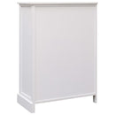 vidaXL 10 fiókos fehér fa tálalószekrény 113 x 30 x 79 cm