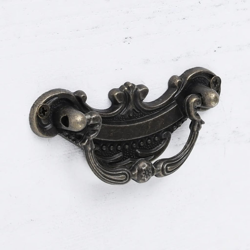 vidaXL fehér fa fiókos szekrény 60 x 30 x 75 cm