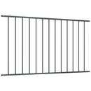 vidaXL antracitszürke porszórt acél kerítéspanel 1,7 x 0,75 m