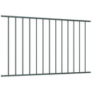 vidaXL antracit színű porszórt acél kerítéspanel 1,63 x 1,25 m