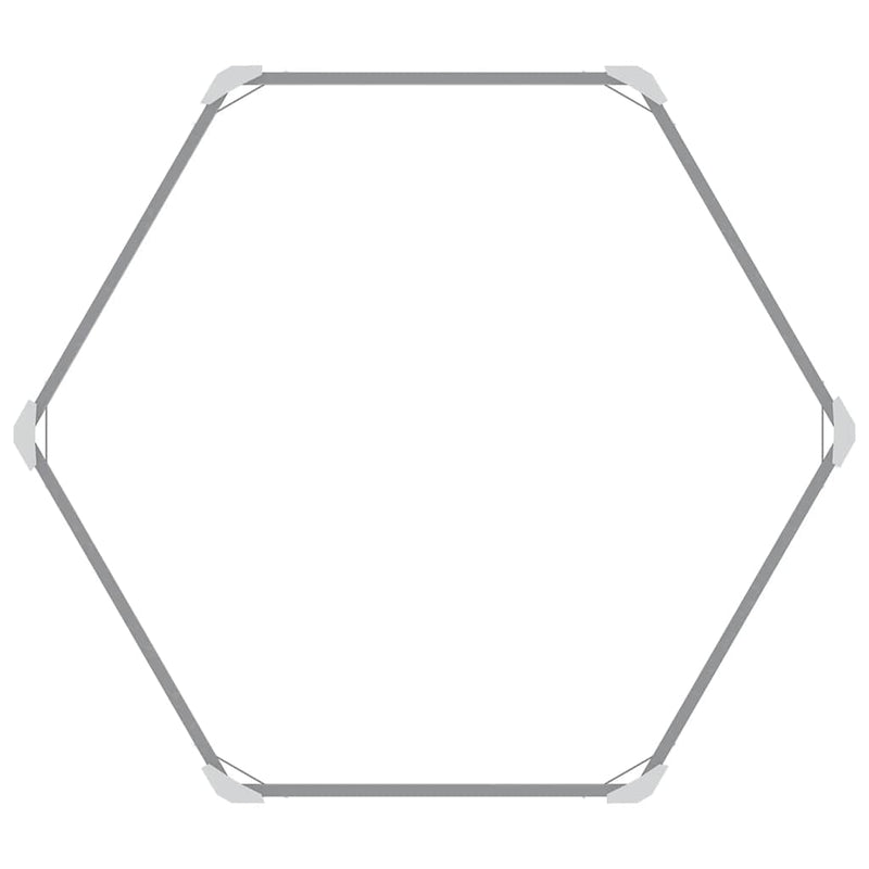 vidaXL barna horganyzott acél kerti magaságyás 129 x 129 x 77 cm