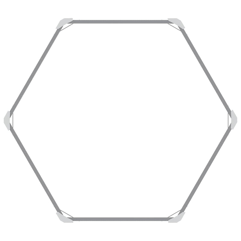 vidaXL antracitszürke horganyzott acél kerti magaságyás 129x129x77 cm