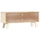 vidaXL tömör mangófa TV-szekrény 110 x 30 x 44 cm